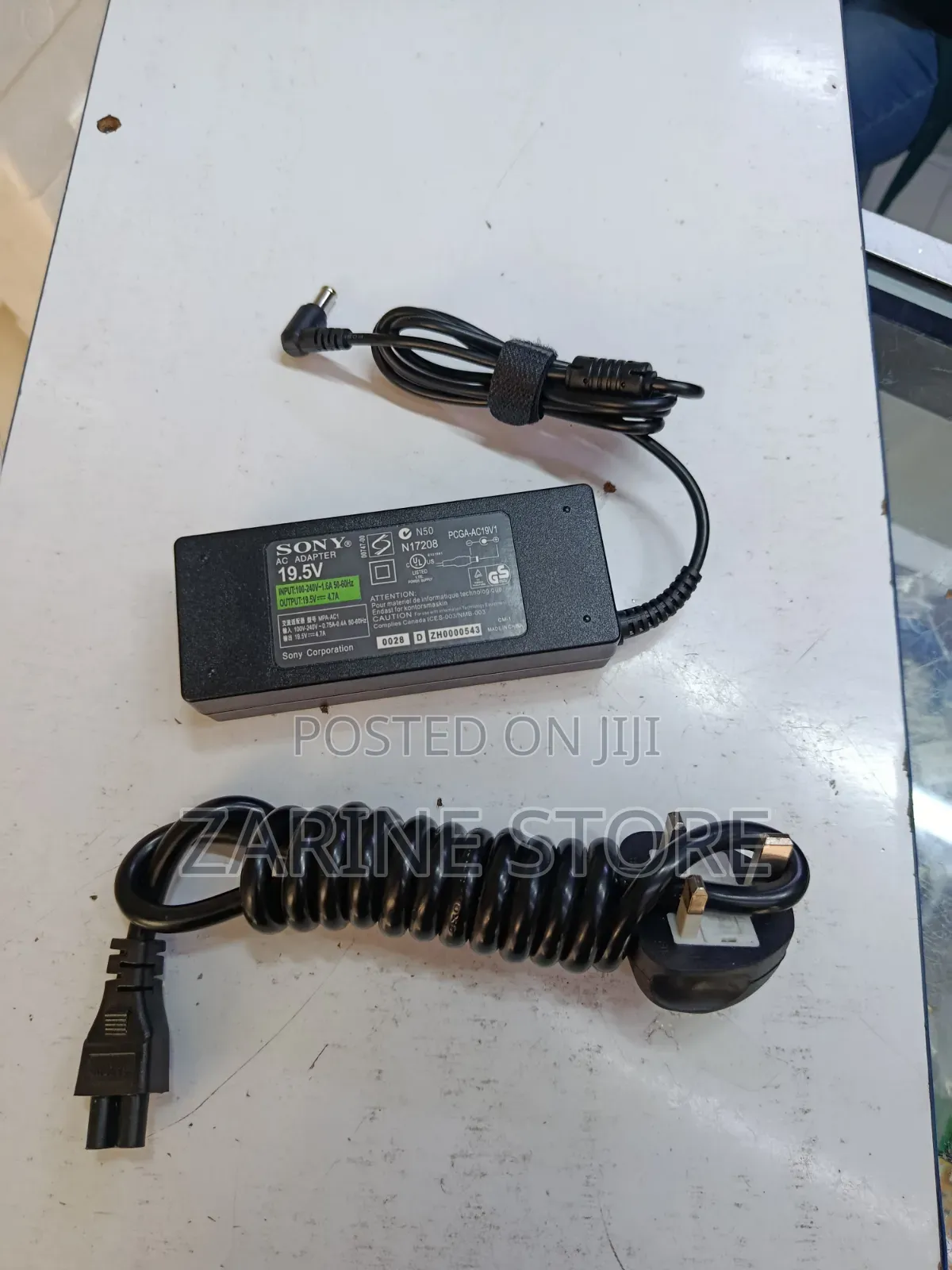 Sony TV Power Adapter 19.5V With Free Original Power Cable