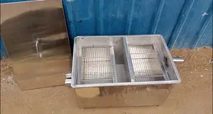 Stainless Steel Grease Trap or Grease Interceptor Size 500 × 300 ×300