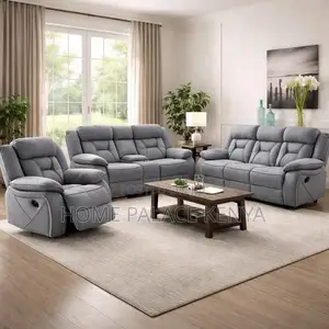 Recliners; Durable 6 Seater Recliner Sofa Set for Everyday Comfort