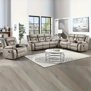 Recliners; Durable 6 Seater Recliner Sofa Set for Everyday Comfort
