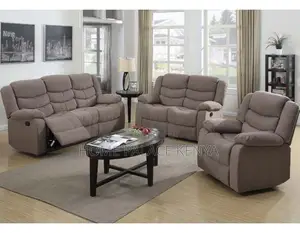 Recliners; Durable 6 Seater Recliner Sofa Set for Everyday Comfort