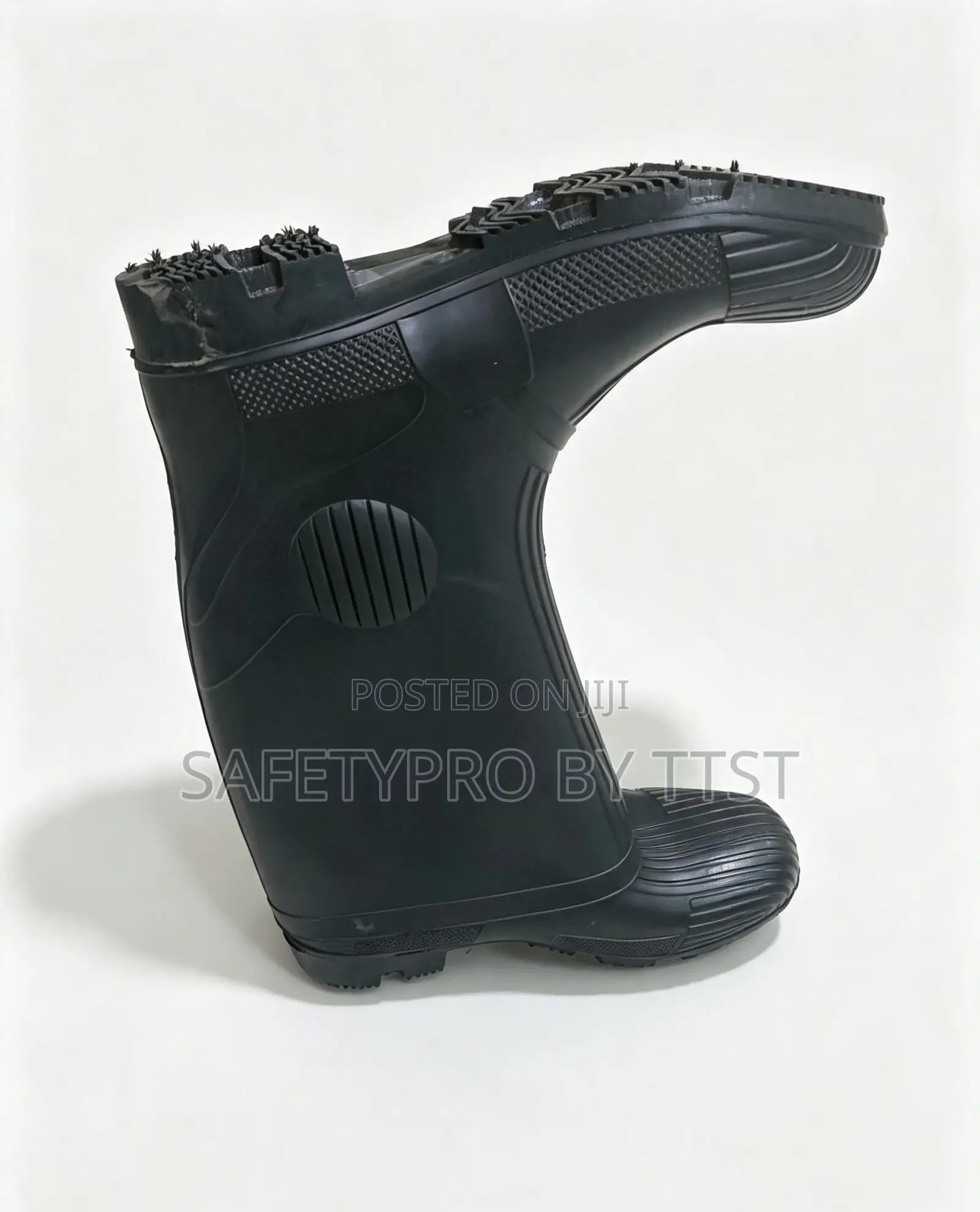 Black Heavy Duty Gumboots