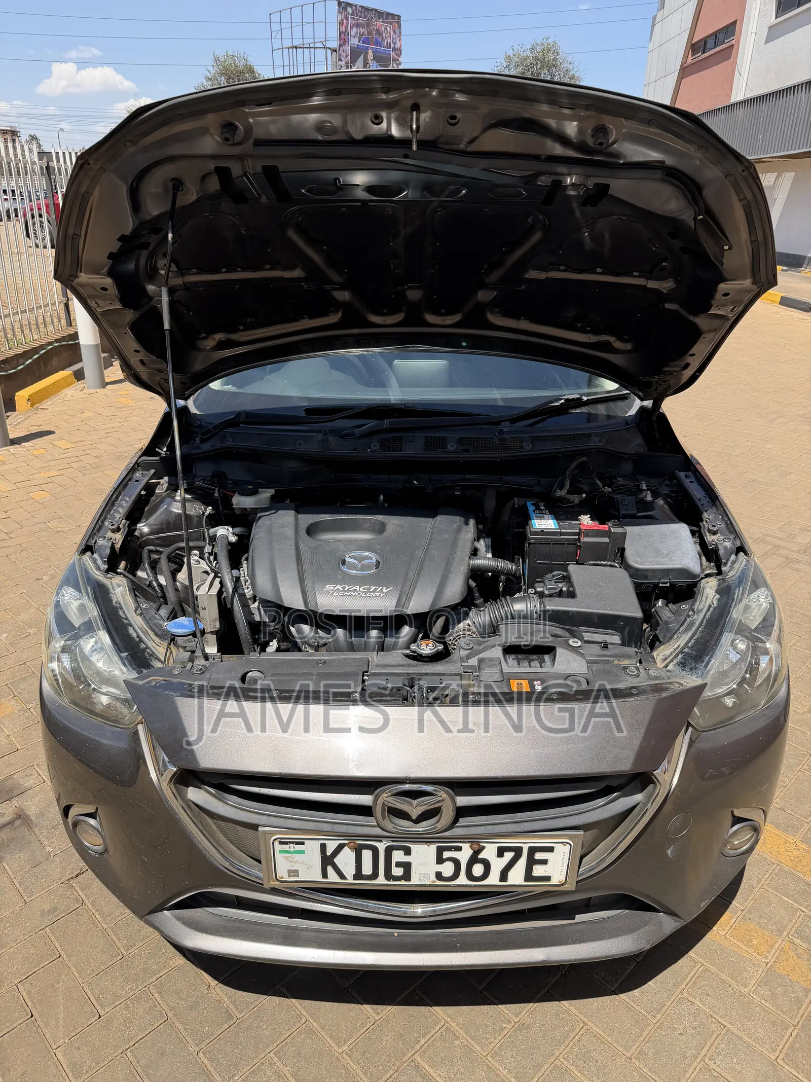 Mazda Demio 2014 Gray