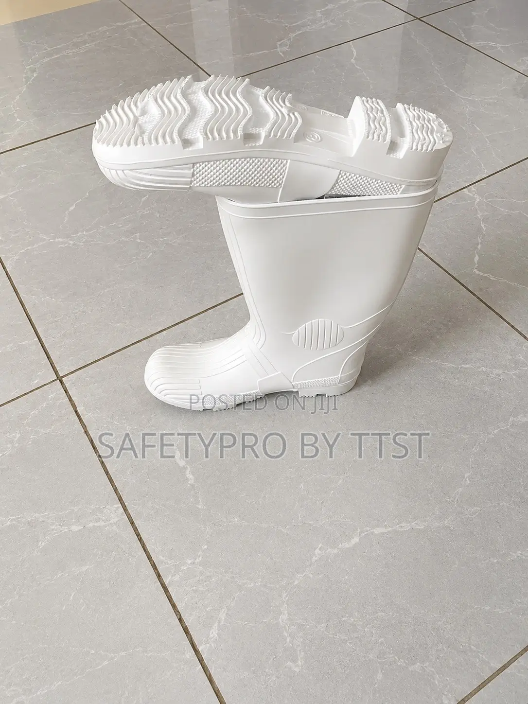 White Heavy Duty Gumboots