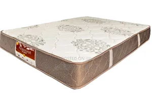Orthopedic Spring Mattress (Grey, Firm, 35-65kg, 4x6/10")