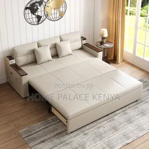 Sofa; Modern Foldable Fabric Sofa Bed for Flexible Living Spaces