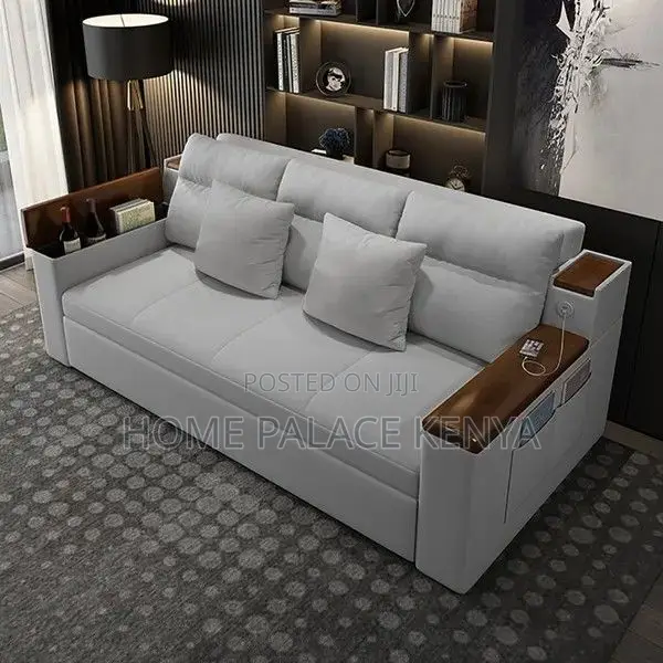 Sofa; Modern Foldable Fabric Sofa Bed for Flexible Living Spaces