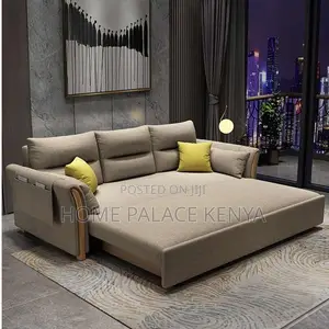 Sofa; Modern Foldable Fabric Sofa Bed for Flexible Living Spaces