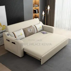 Sofa; Modern Foldable Fabric Sofa Bed for Flexible Living Spaces