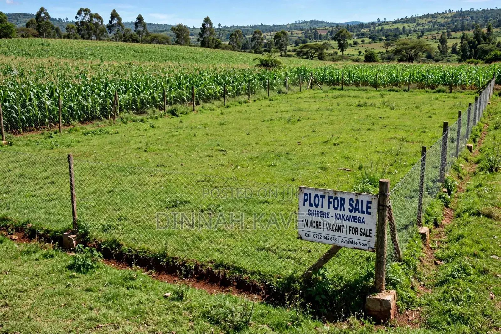 Prime Land for Sale in Kakamega Shirere