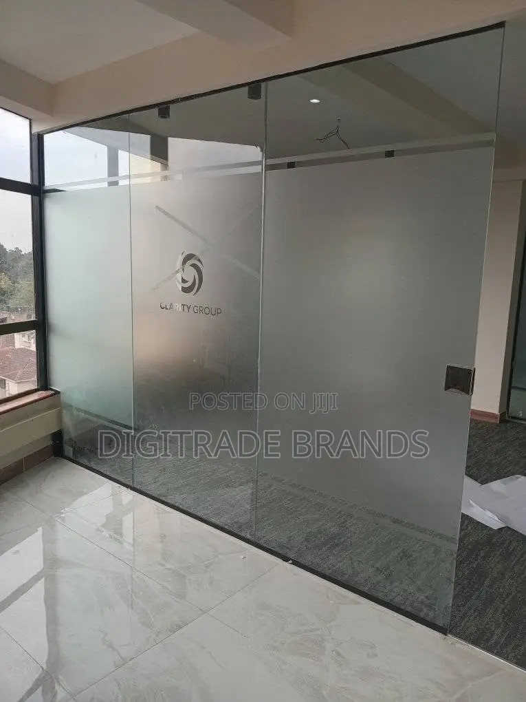 Window Frosting Glass Branding