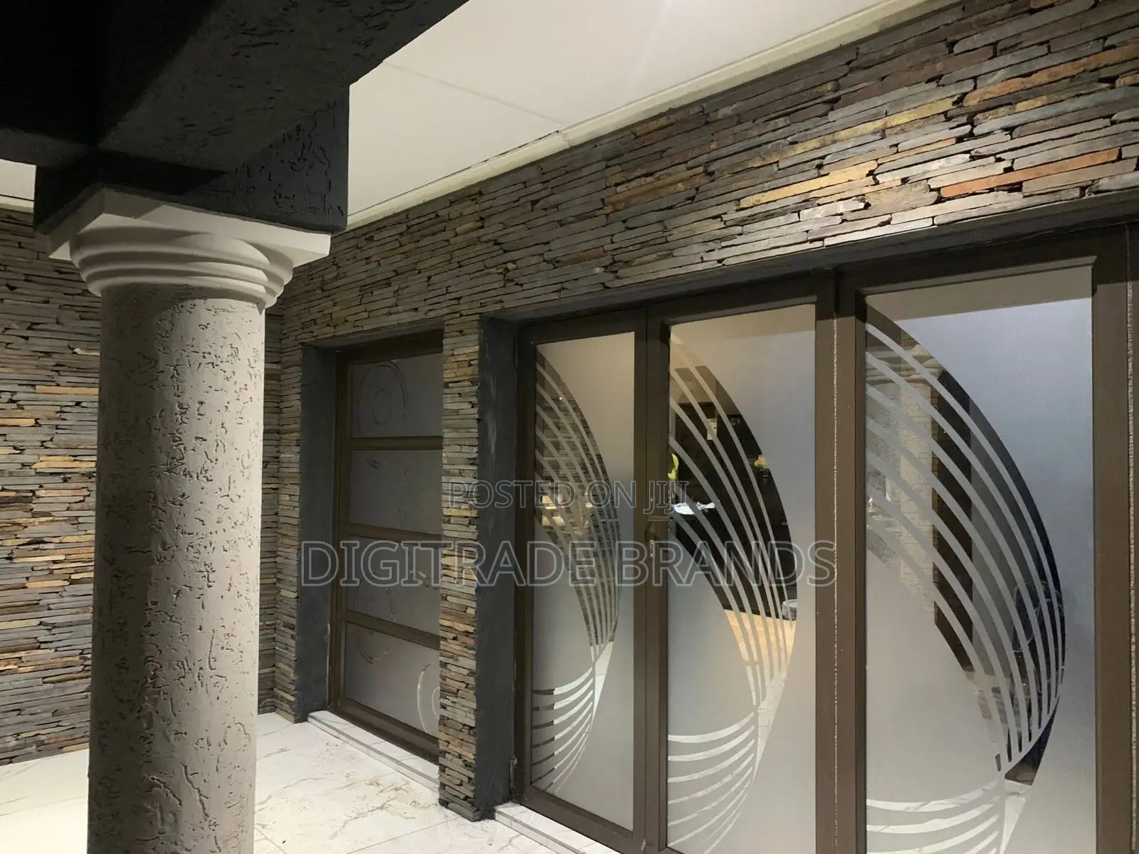 Window Frosting Glass Branding