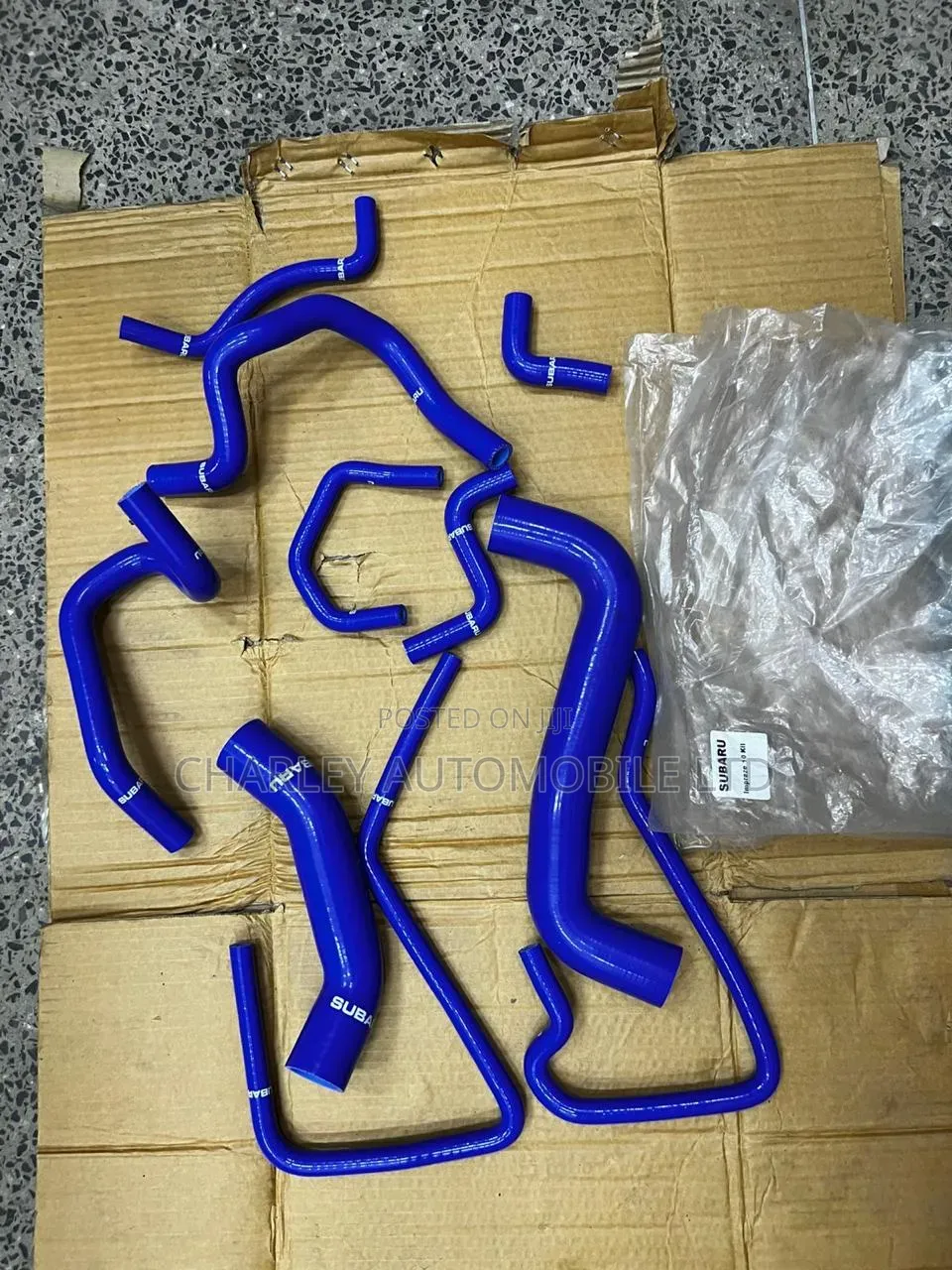 High-Performance Silicone Hoses Aluminum Piping Kit