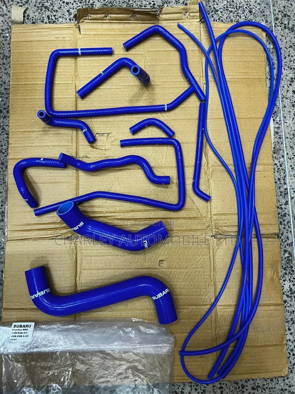 High-Performance Silicone Hoses Aluminum Piping Kit