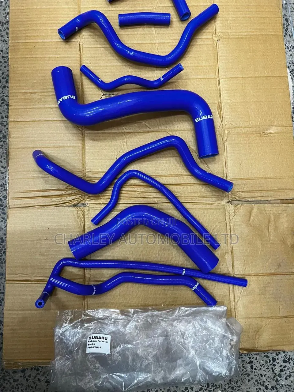 High-Performance Silicone Hoses Aluminum Piping Kit