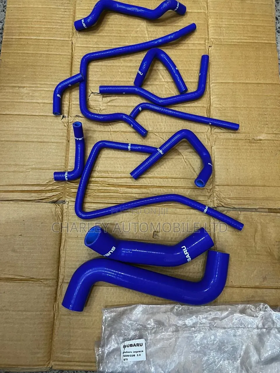 High-Performance Silicone Hoses Aluminum Piping Kit