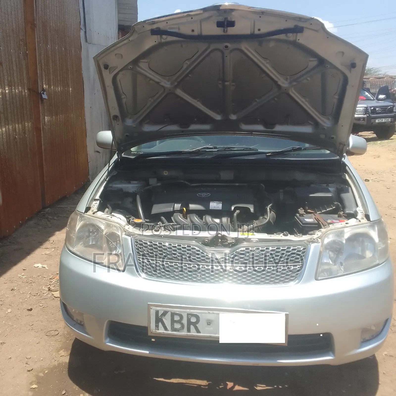 Toyota Corolla Fielder 2005 Silver
