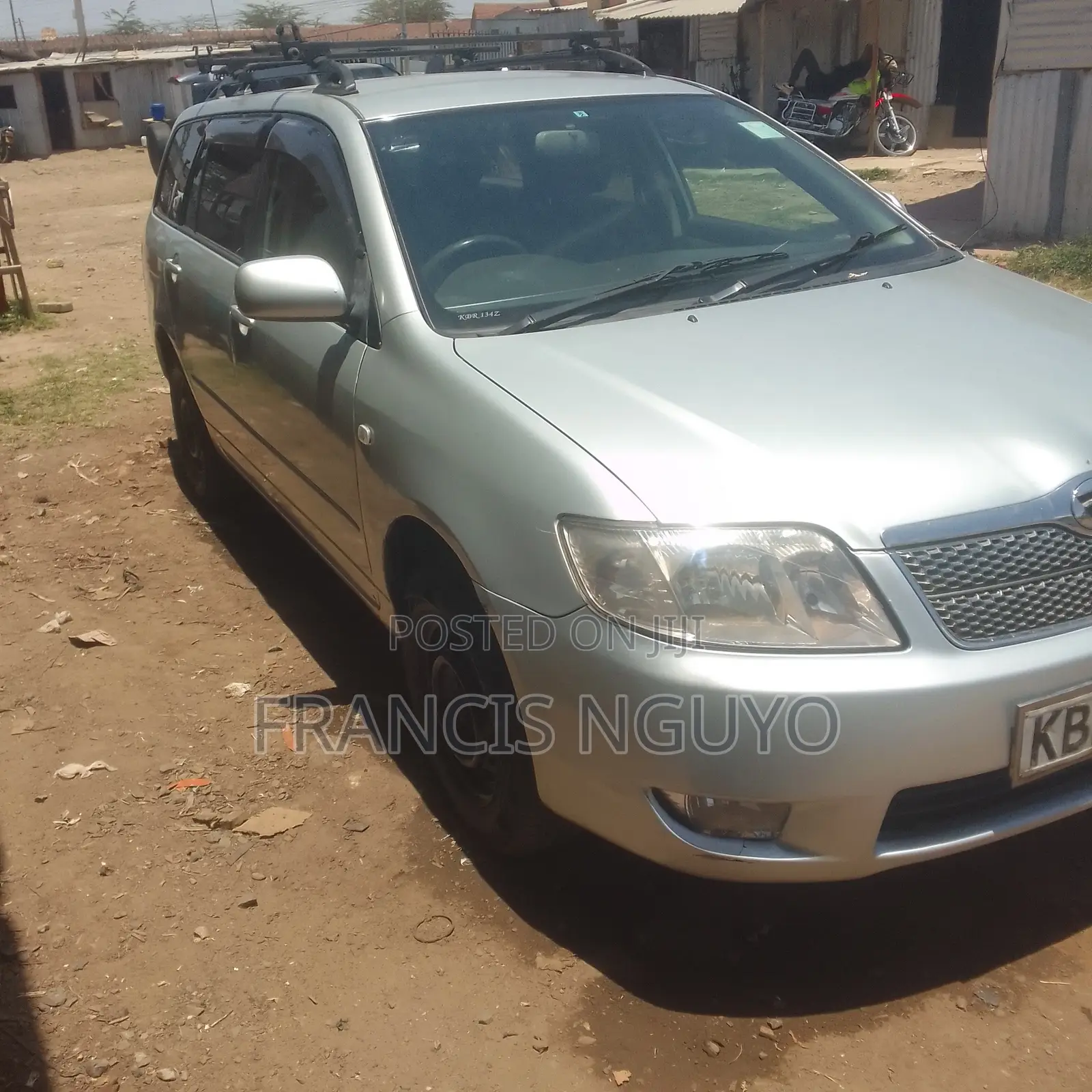 Toyota Corolla Fielder 2005 Silver