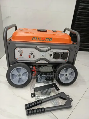 Pulsar LT3900EN-9 Gasoline Generator Electric Start Wheel and Trolley
