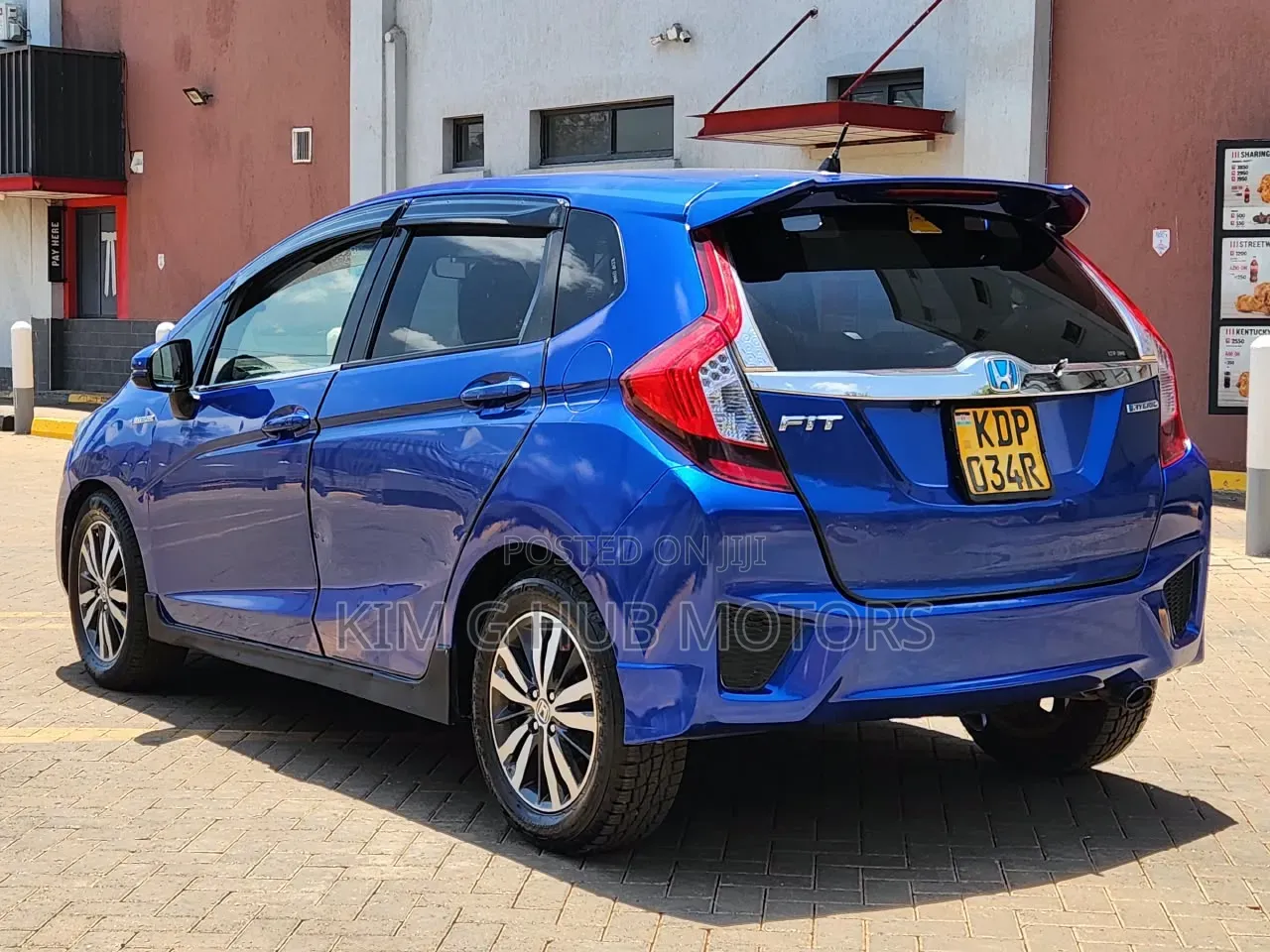 Honda Fit 2017 Blue