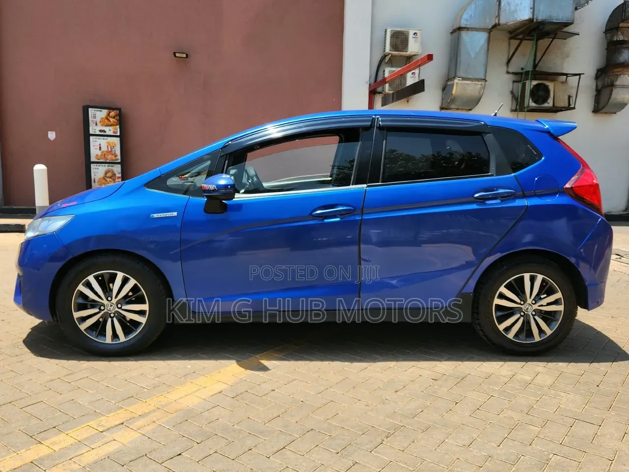 Honda Fit 2017 Blue