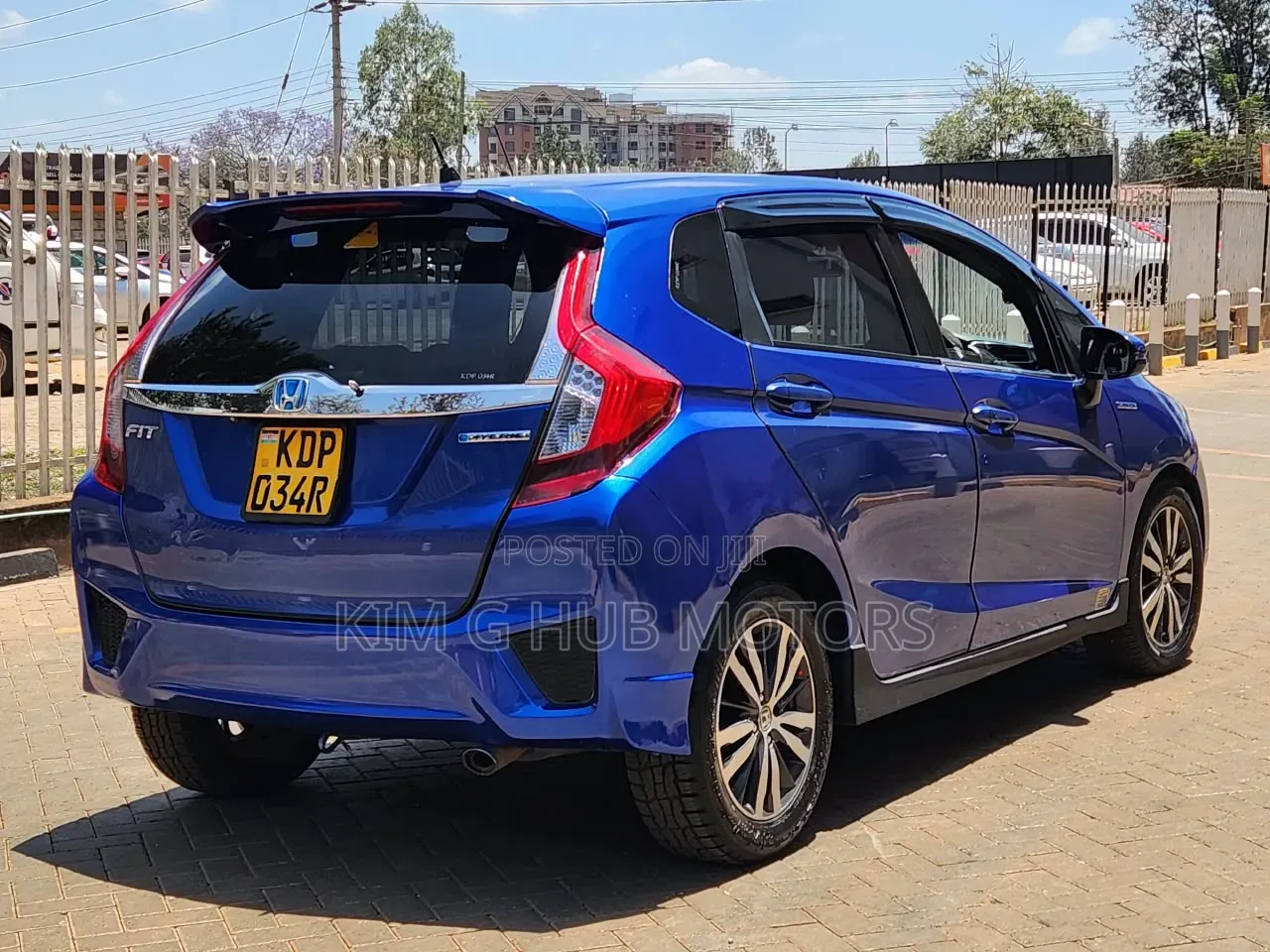 Honda Fit 2017 Blue
