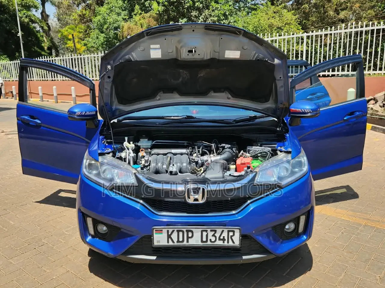 Honda Fit 2017 Blue