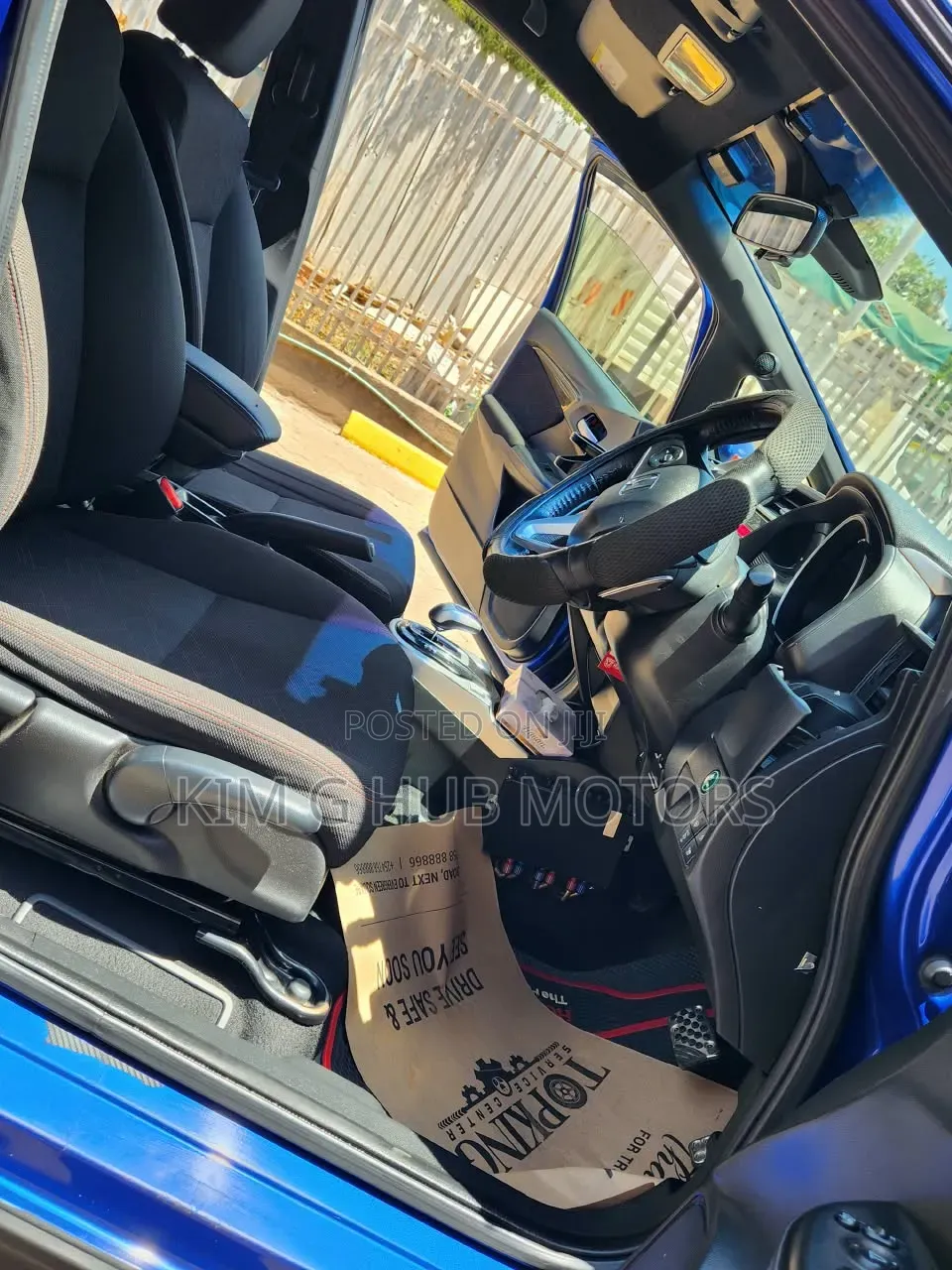 Honda Fit 2017 Blue