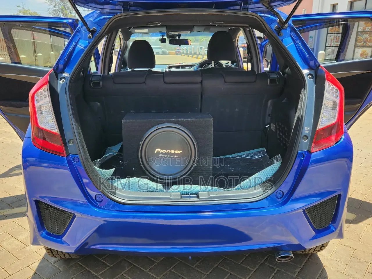 Honda Fit 2017 Blue