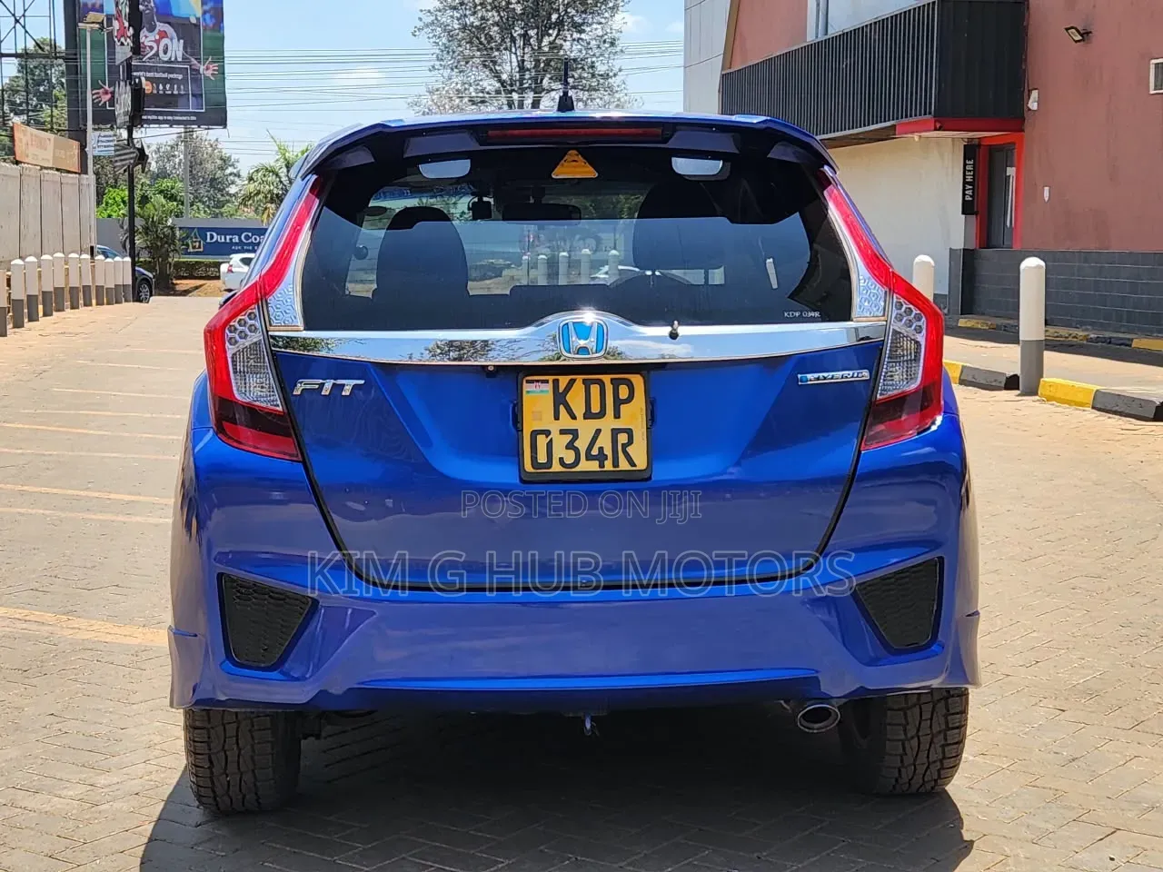Honda Fit 2017 Blue