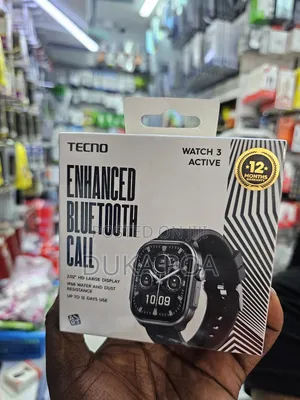 Tecno Smart Watch Advanced Bluetooth Calling Watch 3 Active