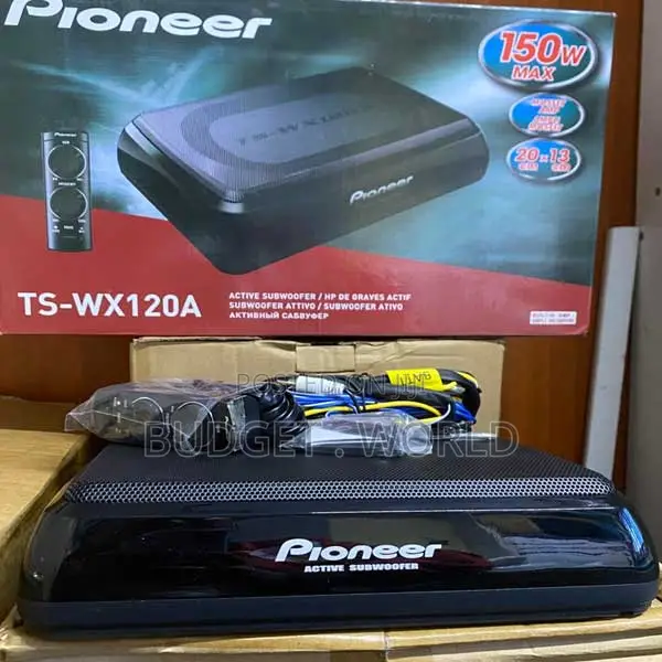 Sealed Enclosure Design Underseat SubWoofer TS-WX120A 150W