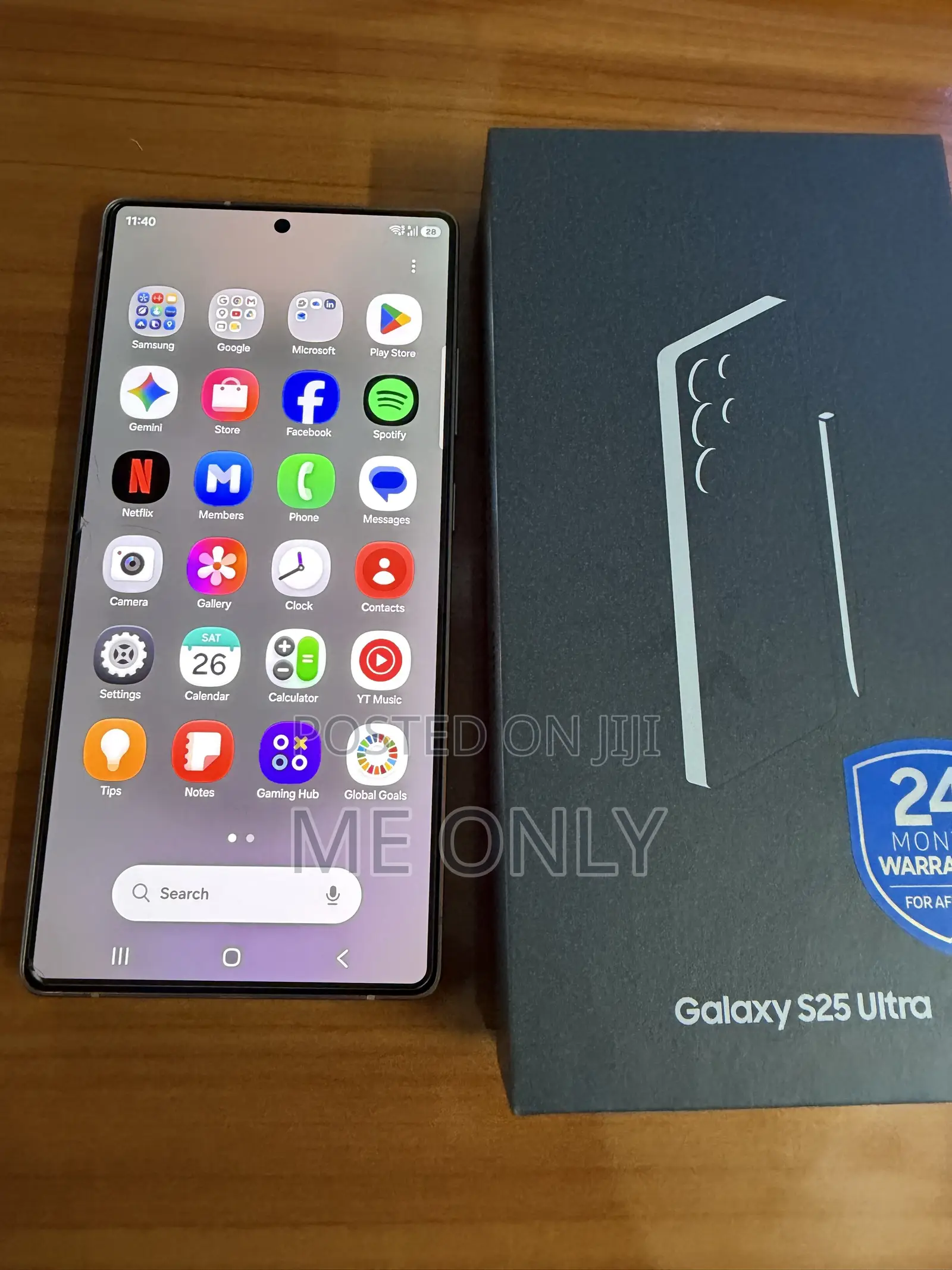 Samsung Galaxy S25 Ultra 256 GB Gray