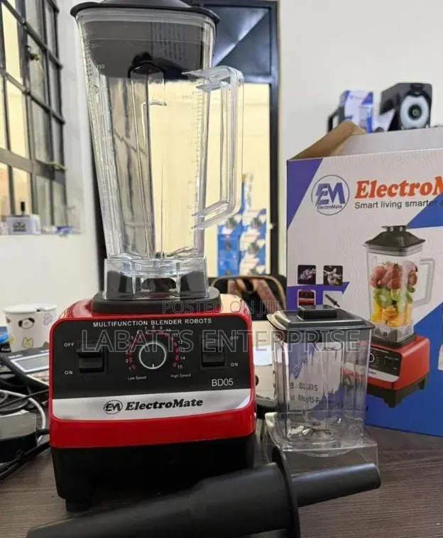 Electromate 2-in-1 Heavy-Duty Blender – SilverCrest Design