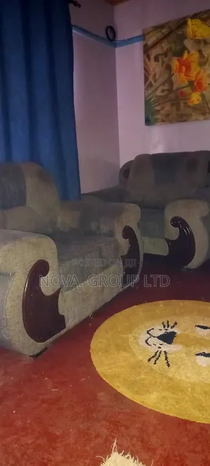 2 Seater Mahogany Sofa Seats