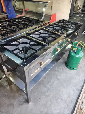 Four Burner Commercial Cooker