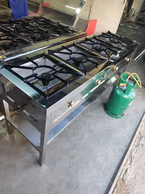 Four Burner Commercial Cooker