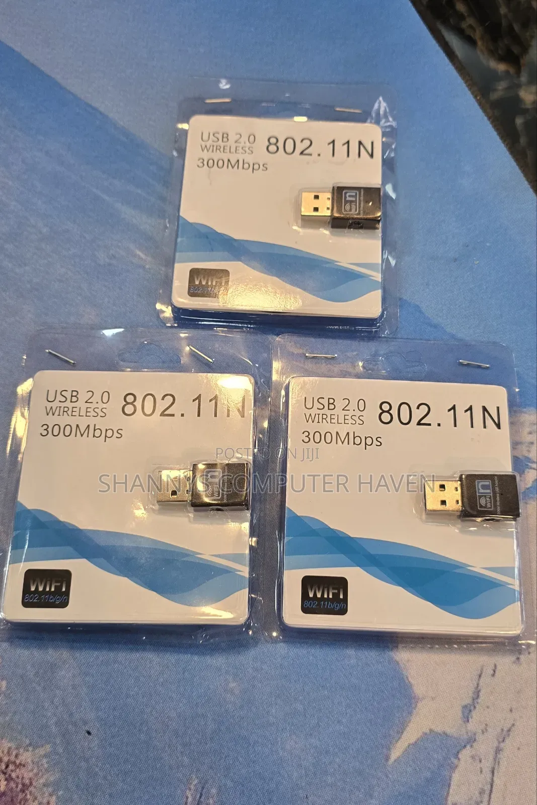 USB 2.0 Wireless Wi-Fi Adapter – 300mbps | 802.11n | USB Dongle