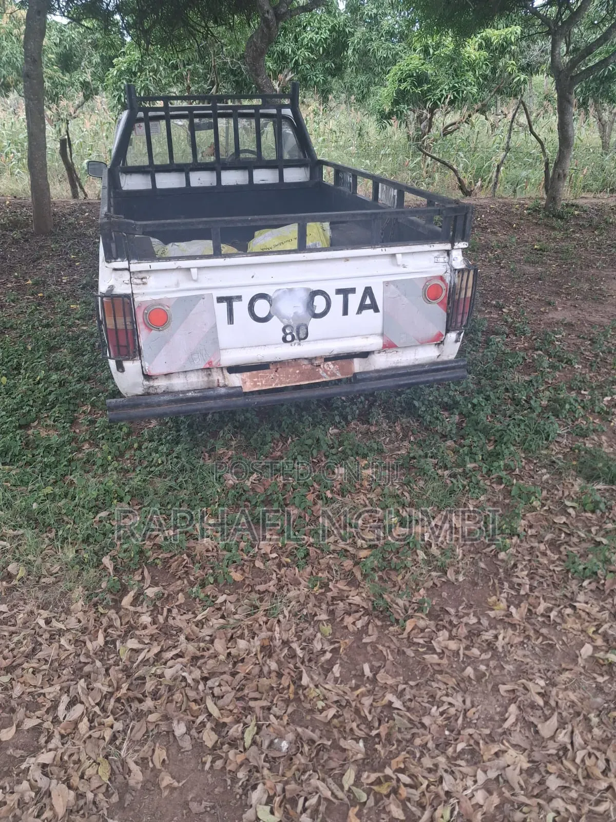Toyota Hilux 1989 White