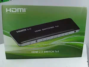 HDMI Switcher, 7 X 1 HDMI 2.0 Selector 7 Inputs 1 Output.