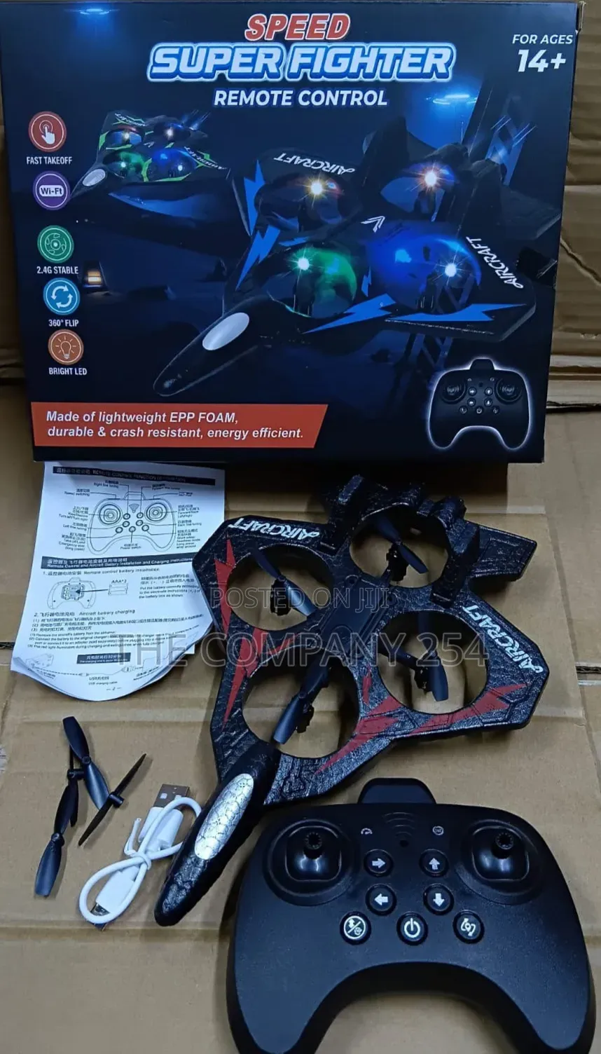 Rechargeable Remote Control Jet Fighter