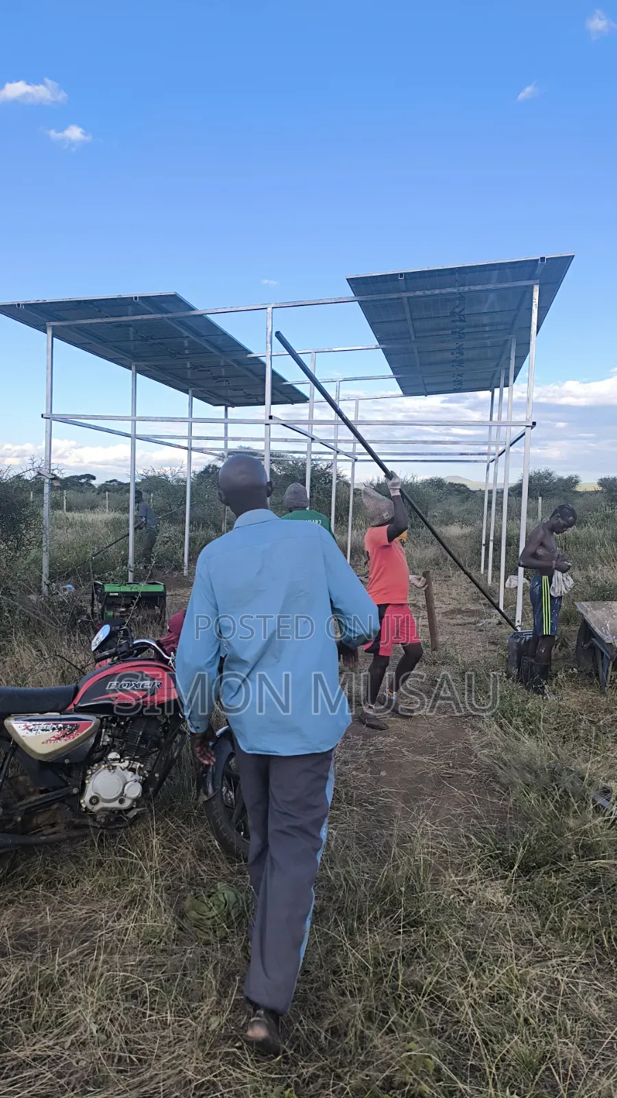 Borehole Drilling and Soler Installation