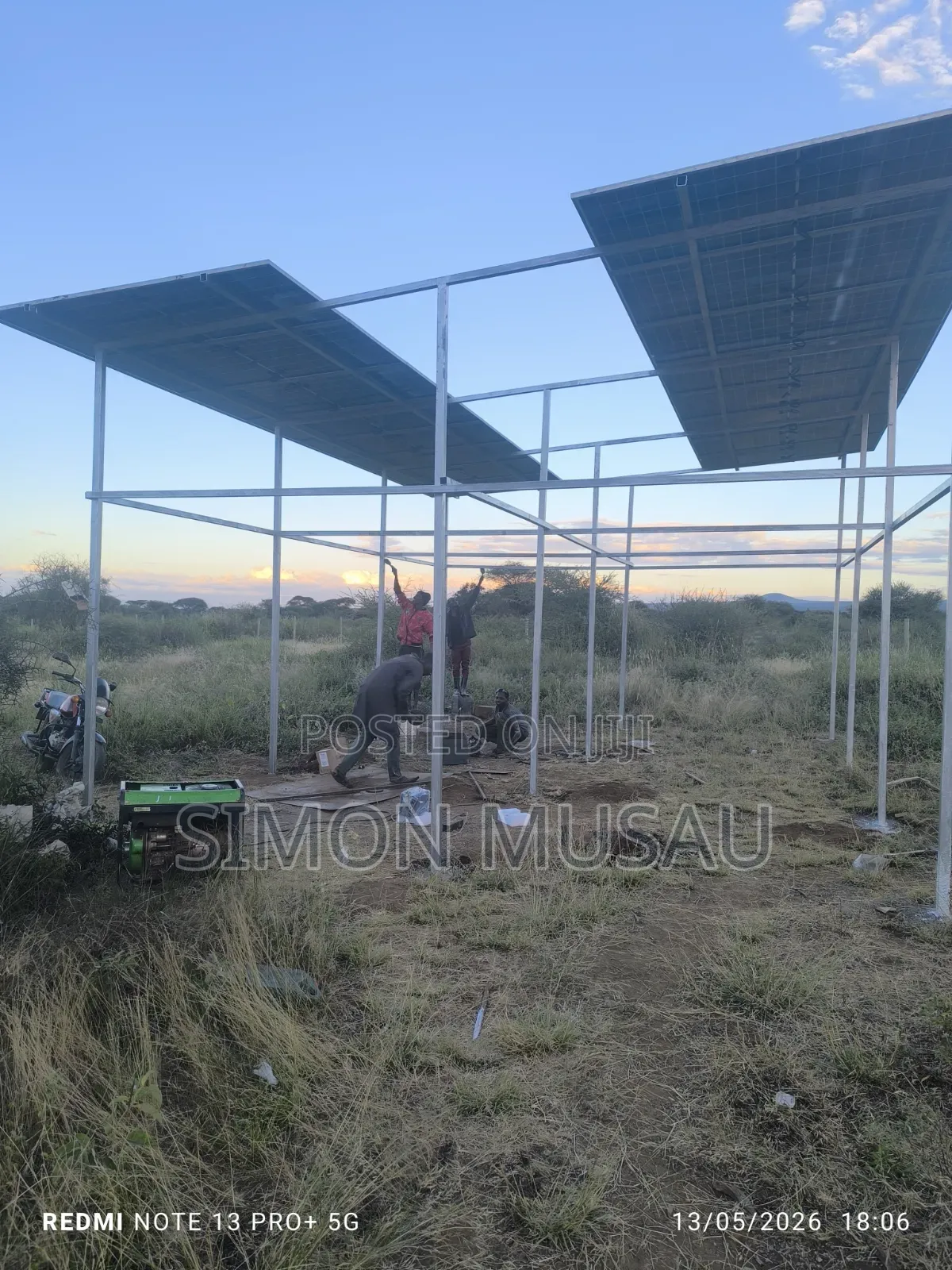 Borehole Drilling and Soler Installation