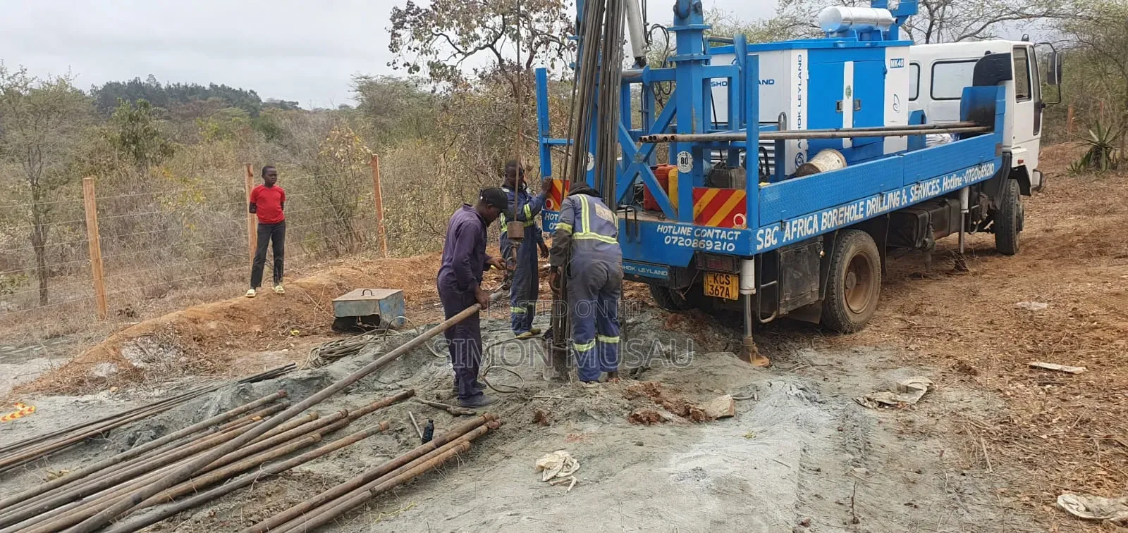 Borehole Drilling and Soler Installation