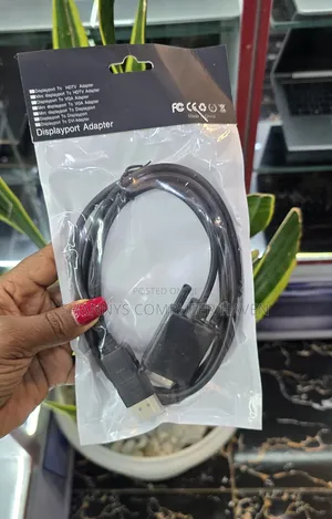 Displayport to Vga Adapter Cable – 1.8m | Easy PC to Monitorconnection