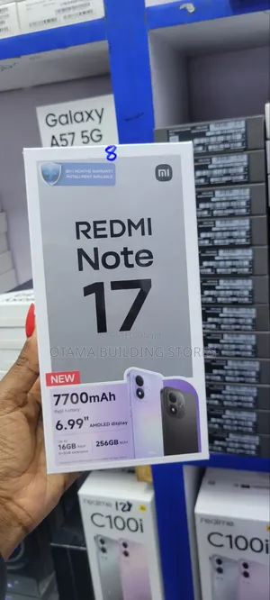 New Xiaomi Redmi Note 17 256 GB Blue