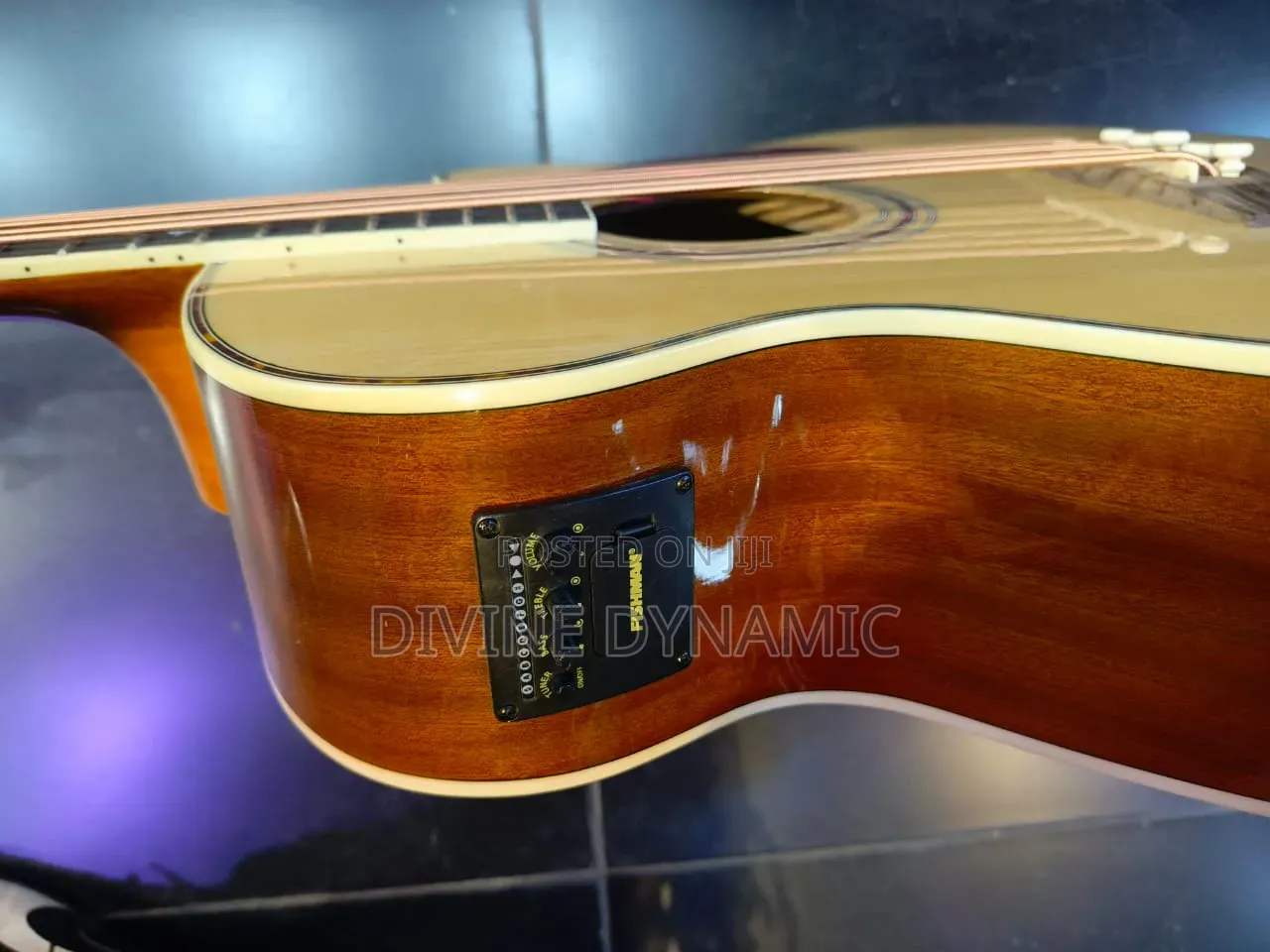 Happy 5 Strings Semi Acoustic Guitar