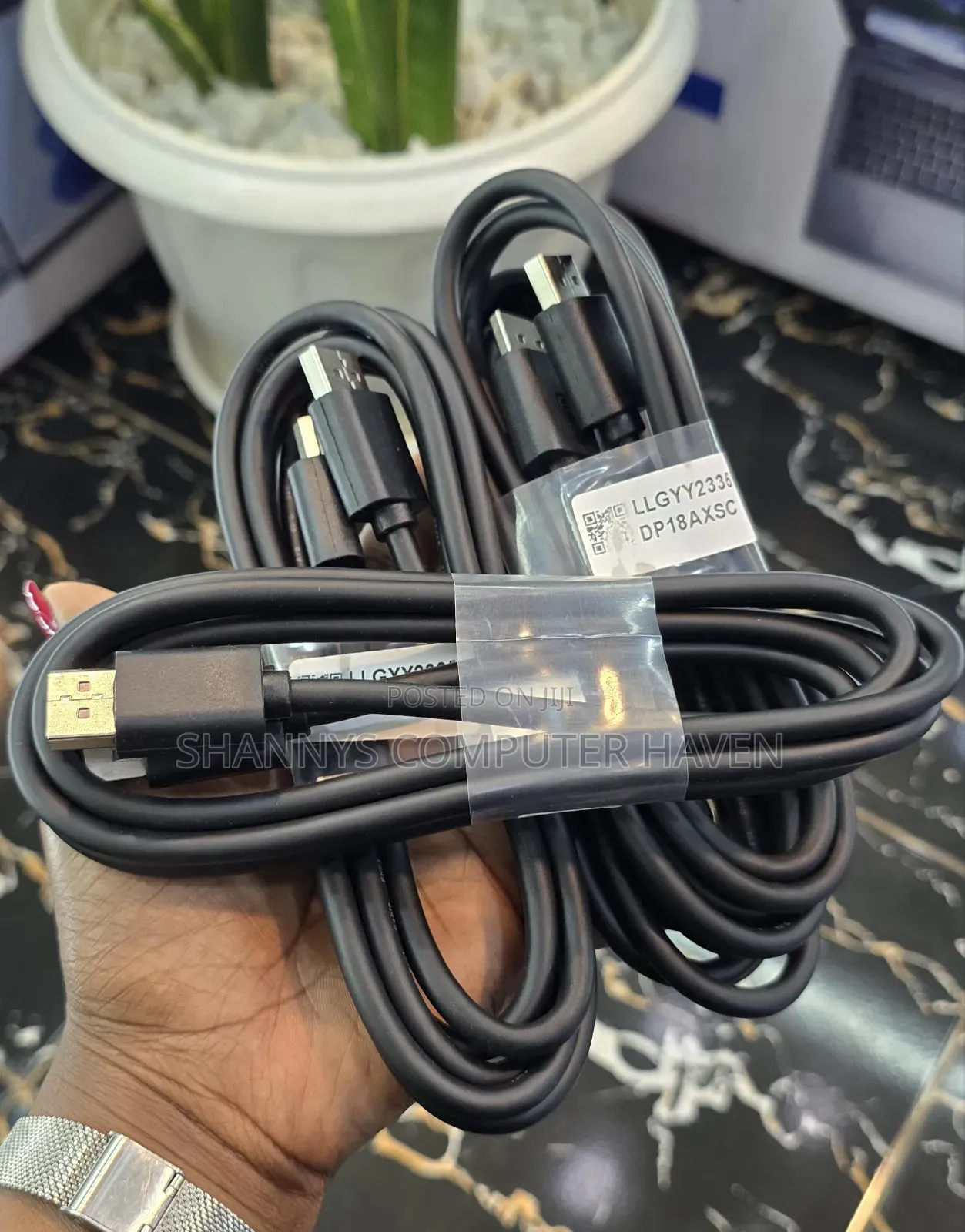 Displayport to Displayport Cable – 1.8m |Fhd 1080p|reliable Connection