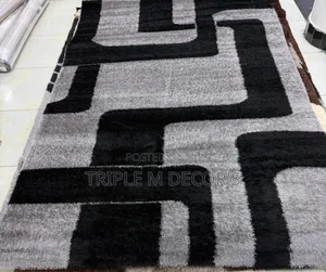 Quality 6 by 9 Fluffy Carpet -Comfort Heavy Bedroom and Table Room