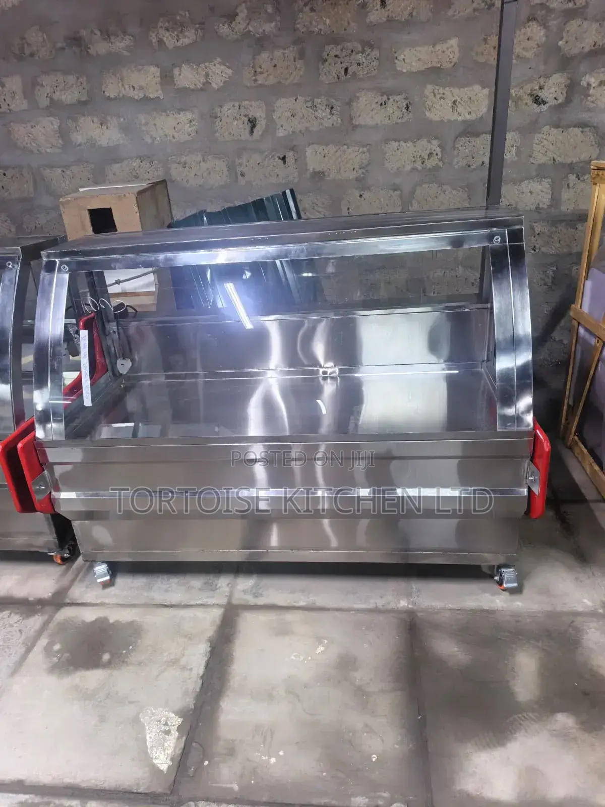 Meat Display Counter, Butcher Display Case, Refrigerated Meat Showcase